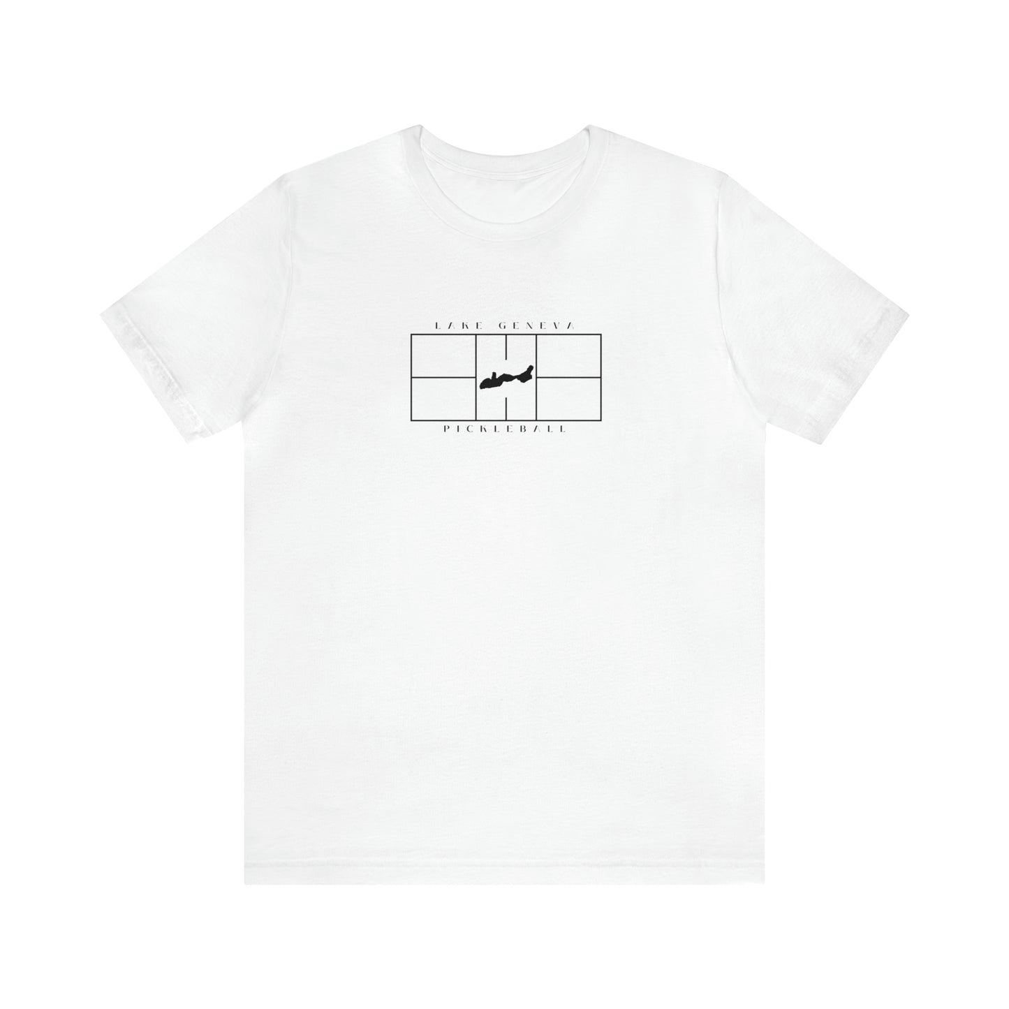 Lake Geneva Pickleball Short Sleeve Tee
