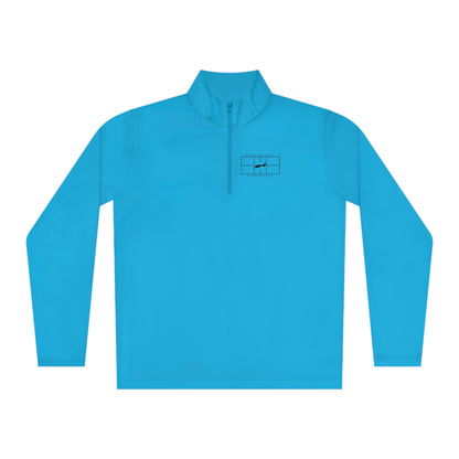 Lake Geneva Pickleball Court Quarter-Zip Pullover