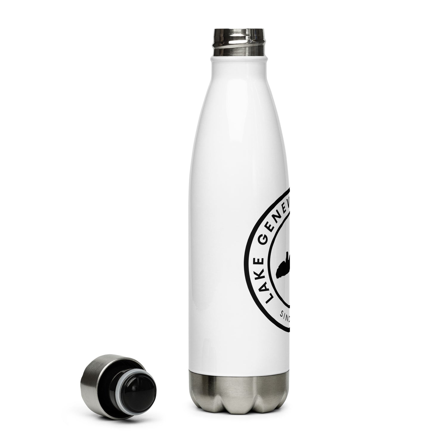 Classic Lake Geneva Pickleball Stainless steel water bottle